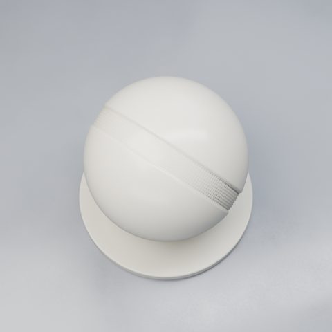 Shader ball: glazed planter ceramic